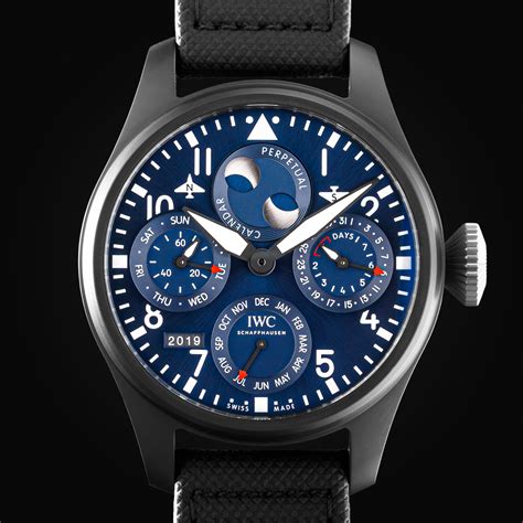 iwc pilot perpetual calendar|iwc big pilot chronograph.